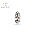 ForeverFlame  G H Marquise Cut EYE 1.2ct diamond CVD CZ Moissanite